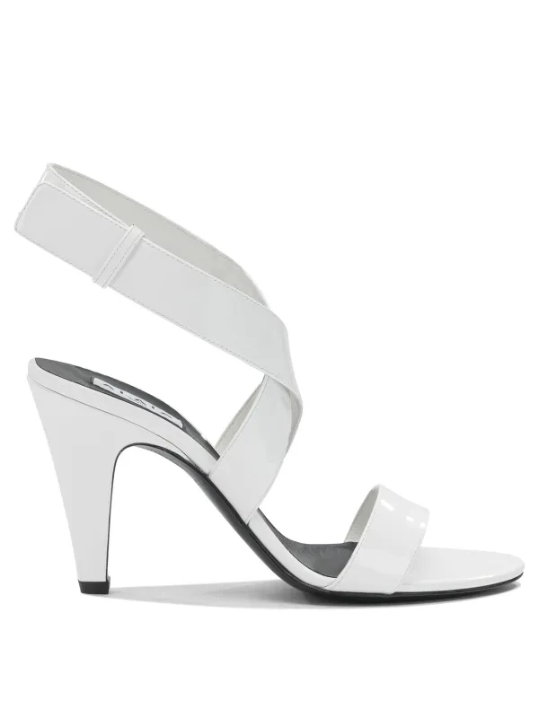 Cone 110 Mm Sandals White made by Alaia