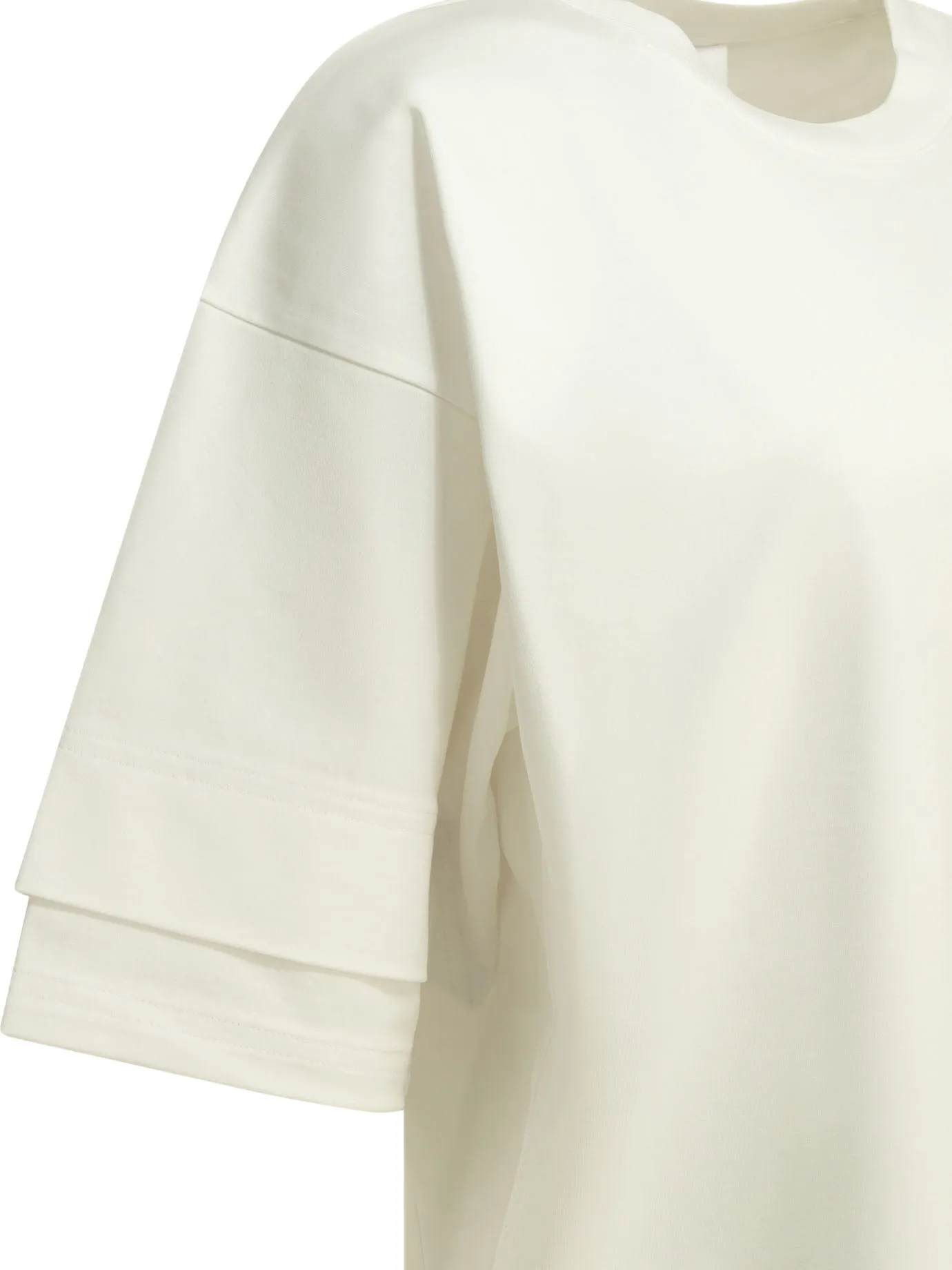 Crew-Neck T-Shirt T-Shirts White sold by Wanan Luxury product image thumbnail 3