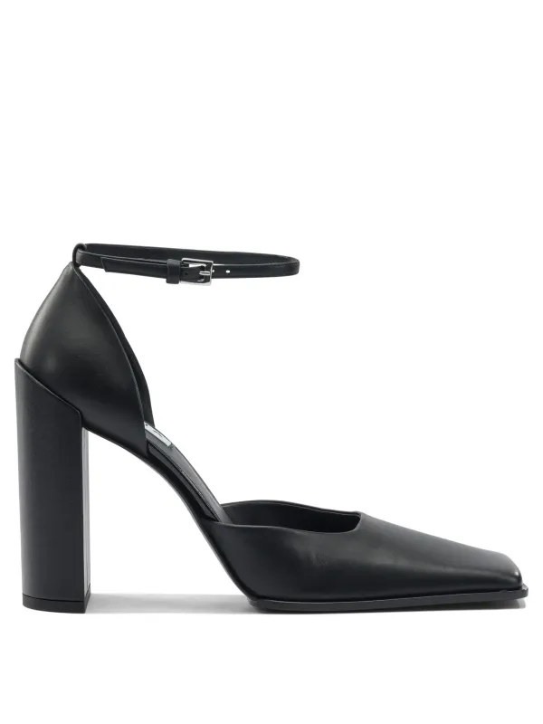 D Heeled Shoes Black made by Alaia