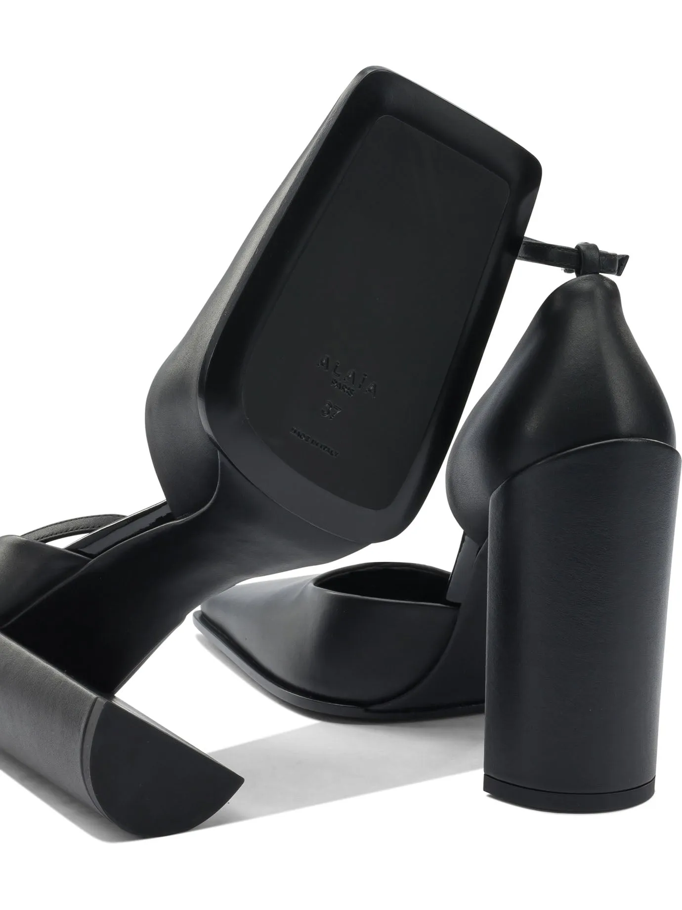 D Heeled Shoes Black sold by Wanan Luxury product image thumbnail 5