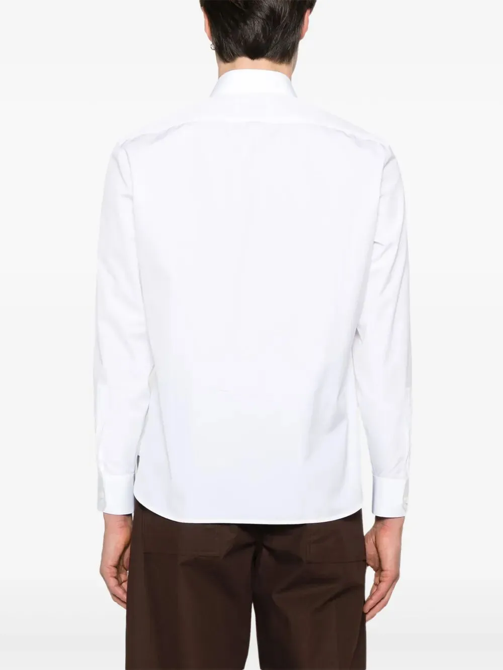 Cotton Poplin Slim Fit Shirt sold by Wanan Luxury product image thumbnail 3