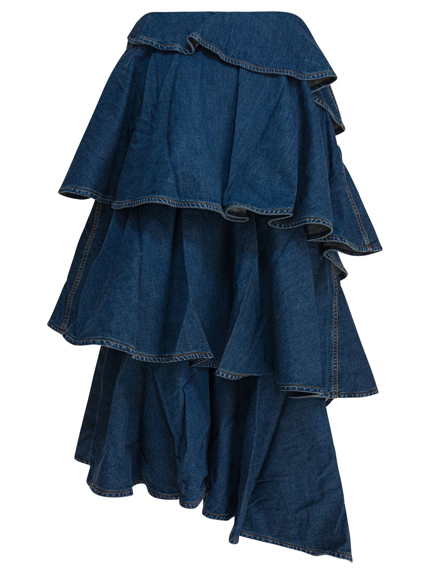 Spiral Skirt Skirts Blue sold by Wanan Luxury product image thumbnail 2