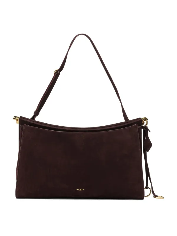 Le Click Pocket 35 Shoulder Bags Bordeaux made by Alaia