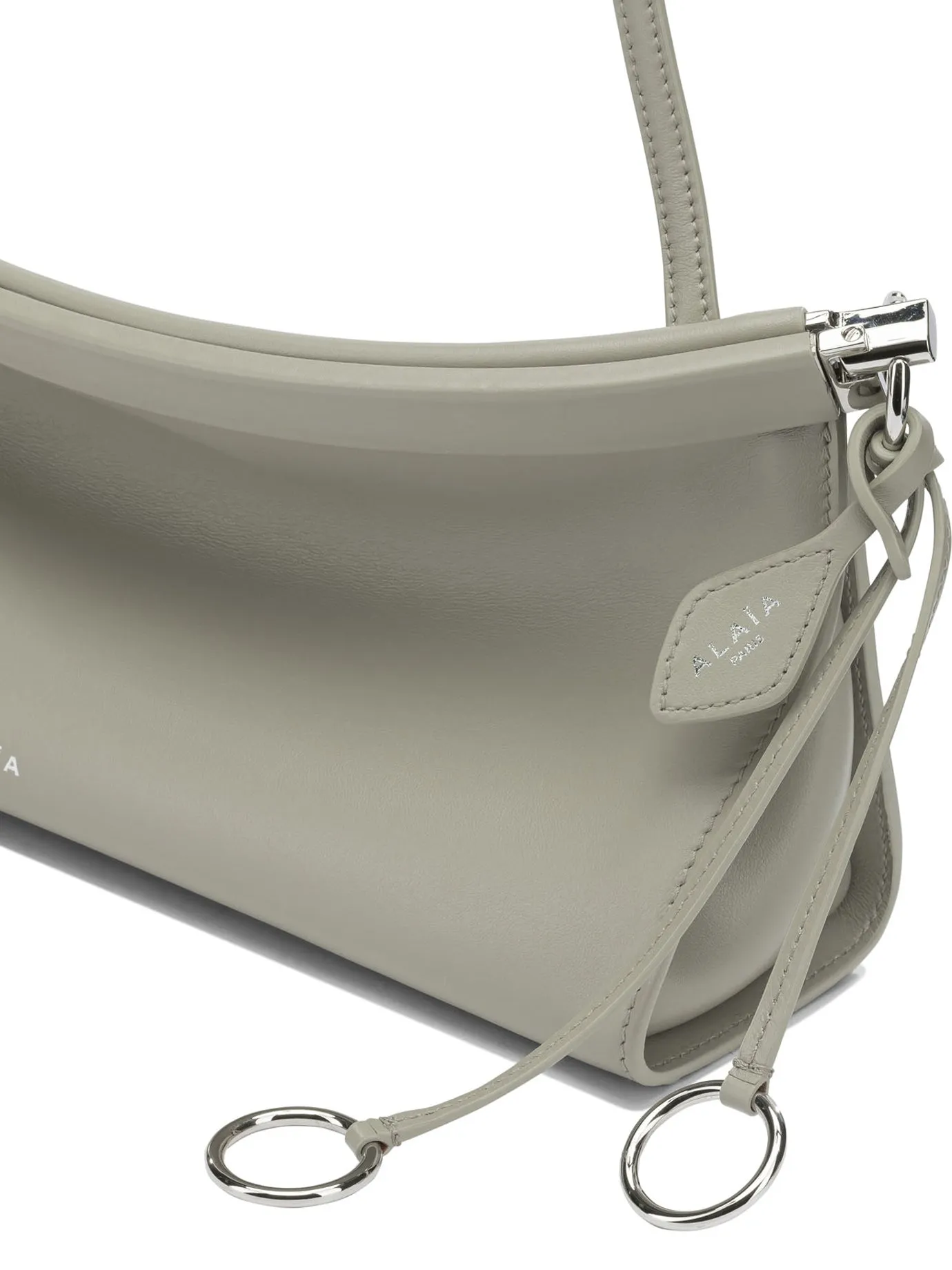 Le Click East West Shoulder Bags Grey sold by Wanan Luxury product image thumbnail 4