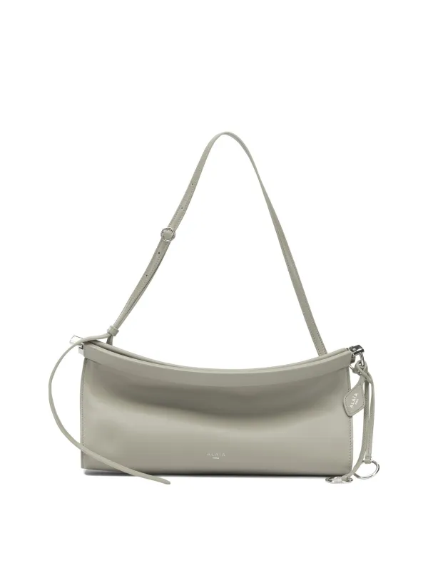 Le Click East West Shoulder Bags Grey made by Alaia