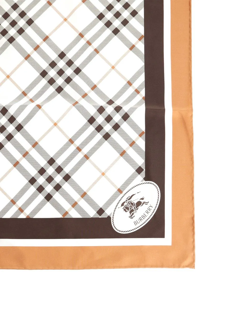 Check Scarf Scarves And Foulards Beige sold by Wanan Luxury product image thumbnail 2