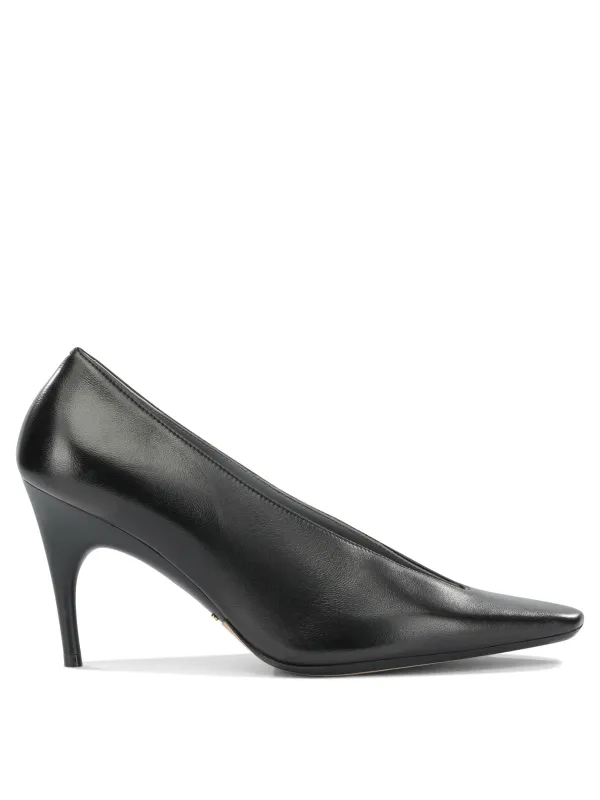 Duchesse 90mm Heeled Shoes Black made by Balenciaga