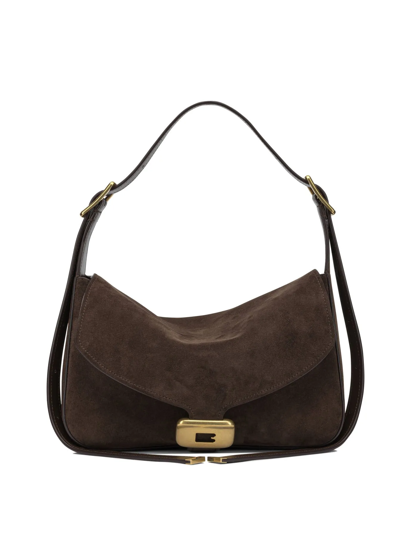 Clicca Shoulder Bags Brown sold by Wanan Luxury