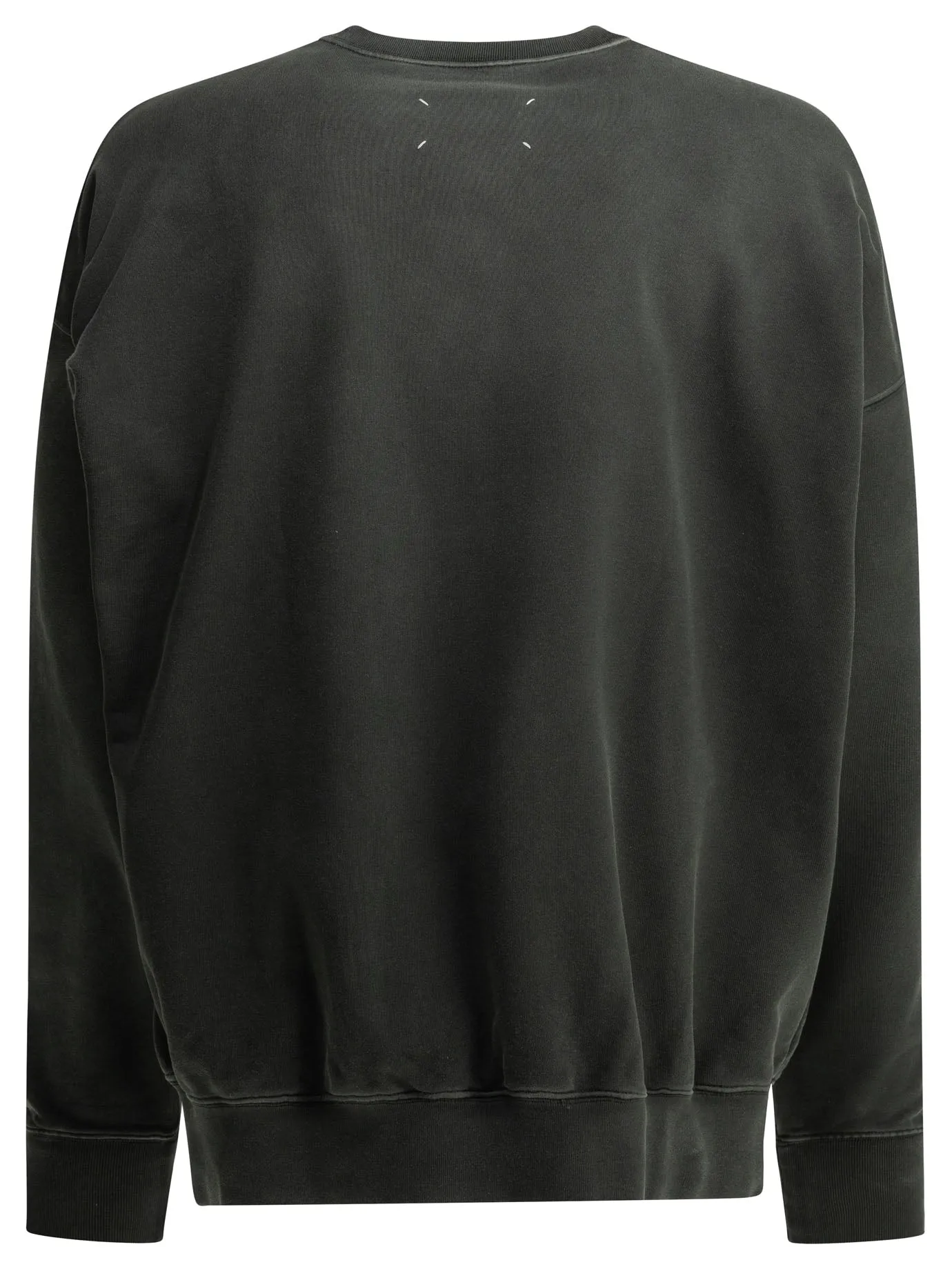 Crewneck Sweatshirt With Logo Sweatshirts Black sold by Wanan Luxury product image thumbnail 2