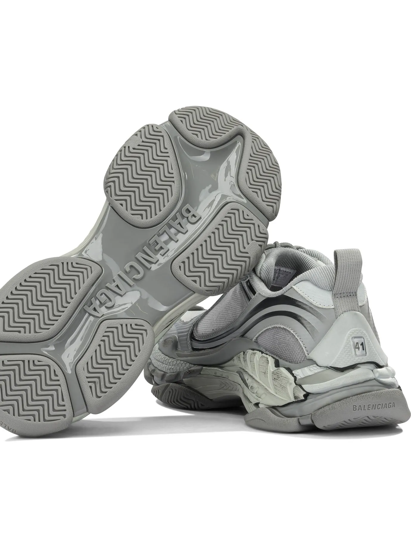 Triple S.2 Sneakers & Slip-On Grey sold by Wanan Luxury product image thumbnail 5