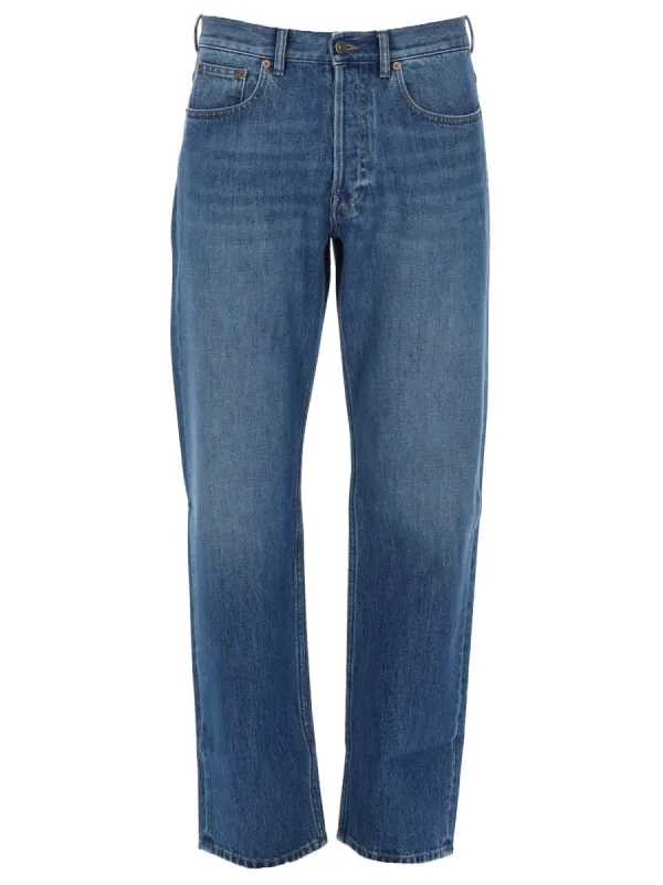 Jeans Cinque Tasche In Denim made by Valentino Garavani
