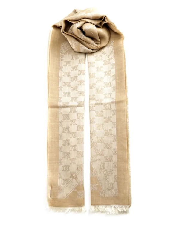 Pedestrian Scarves And Foulards Beige made by MaxMara