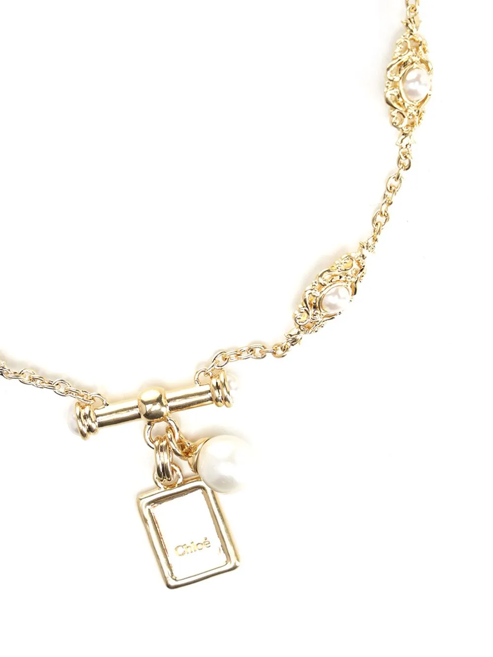 Chloé Classy Necklace Jewelry Gold sold by Wanan Luxury product image thumbnail 2