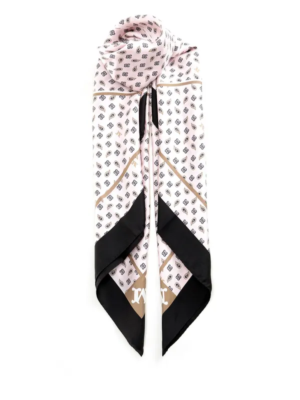 Maxi Square Scarves And Foulards Rose made by MaxMara