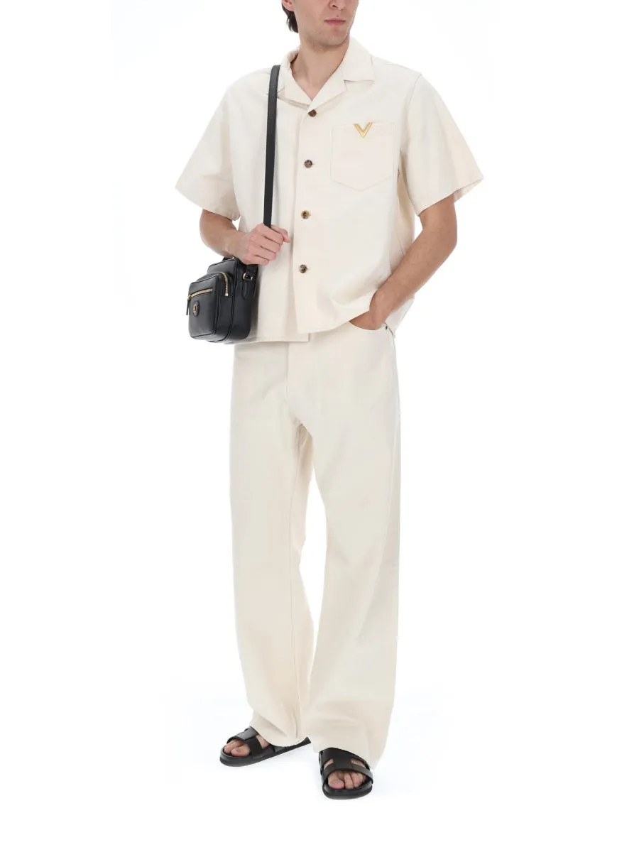 Camicia Con Dettaglio "Vgold" sold by Wanan Luxury product image thumbnail 2