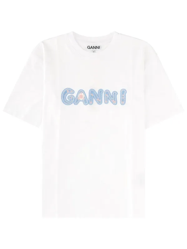 T-Shirt Con Logo made by Ganni