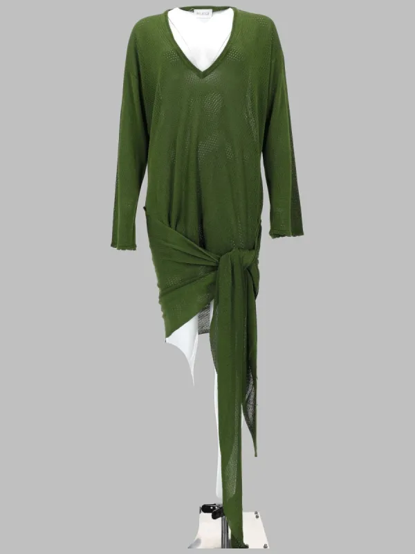 Mini Abito Drappeggiato In Viscosa made by The Attico