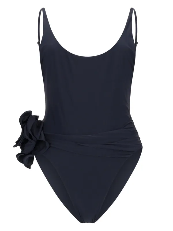 Costume Da Bagno Intero Con Fiore made by Wanan Luxury