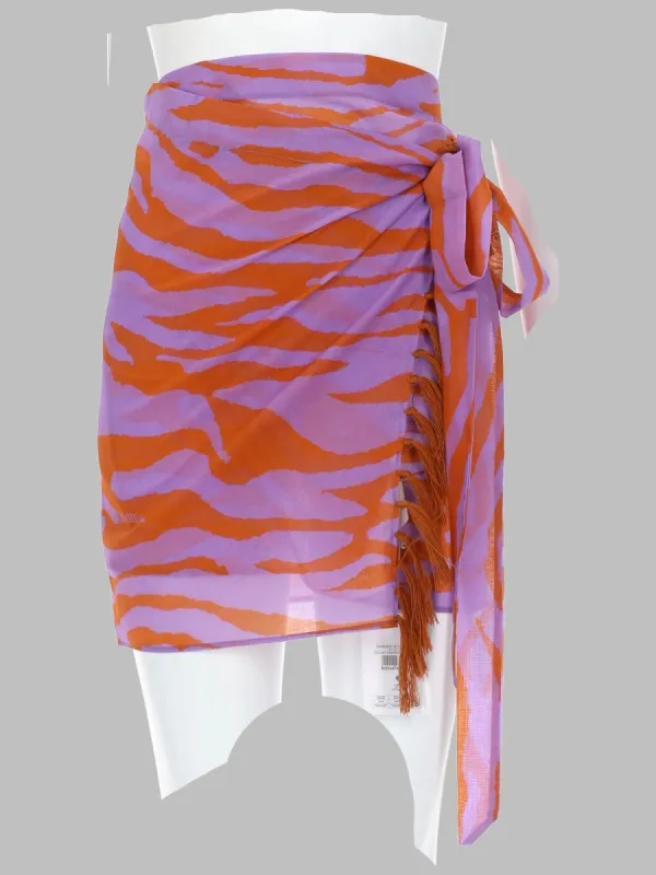 Pareo Con Stampa Animalier made by The Attico