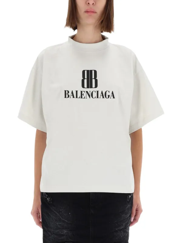 T-Shirt With Logo made by Balenciaga