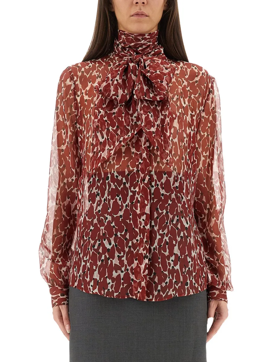 Printed Silk Shirt sold by Wanan Luxury