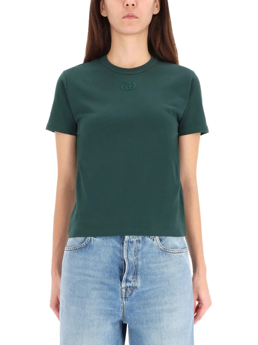 T-Shirt With Logo Embroidery sold by Wanan Luxury