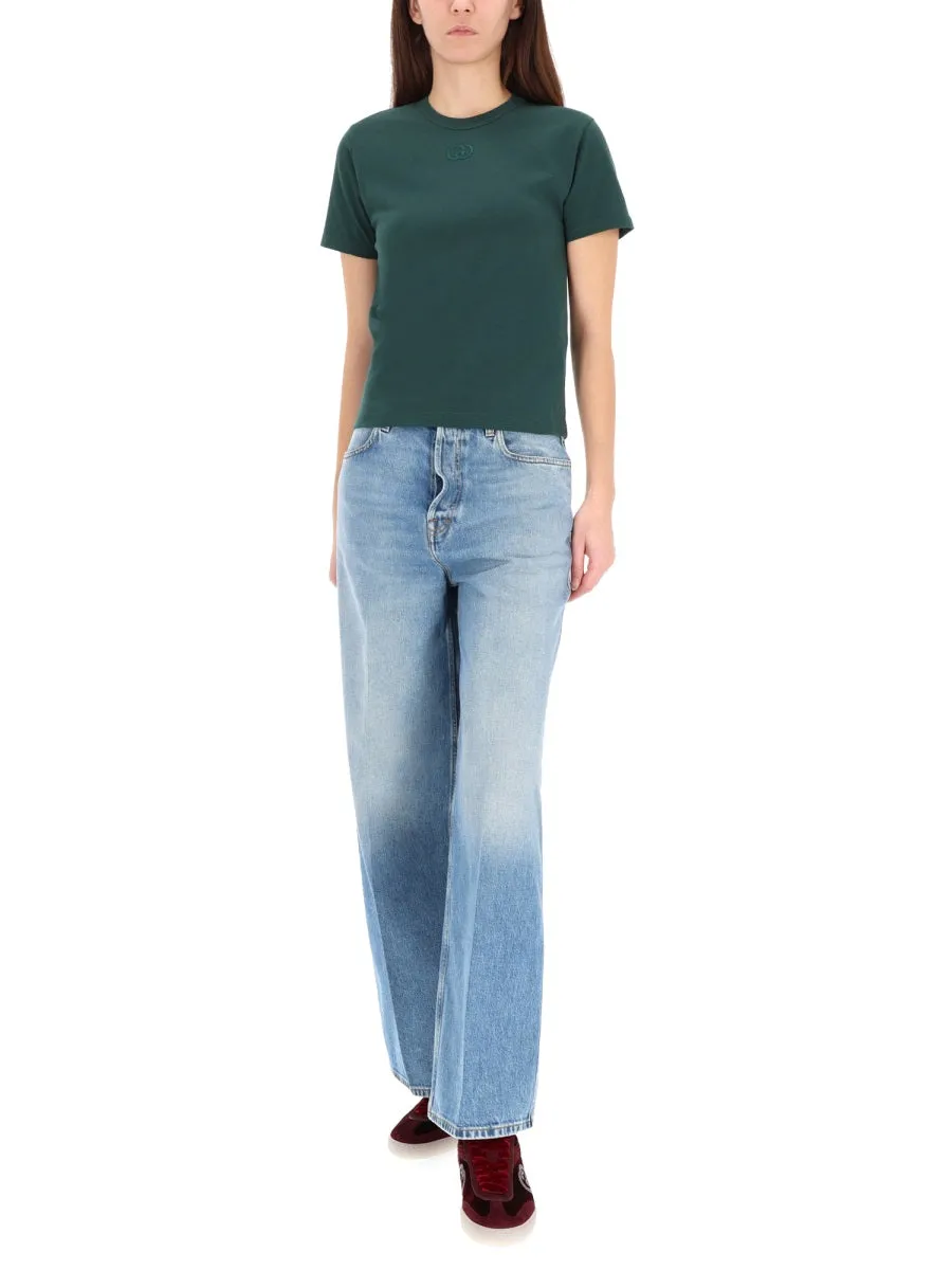 T-Shirt With Logo Embroidery sold by Wanan Luxury product image thumbnail 2