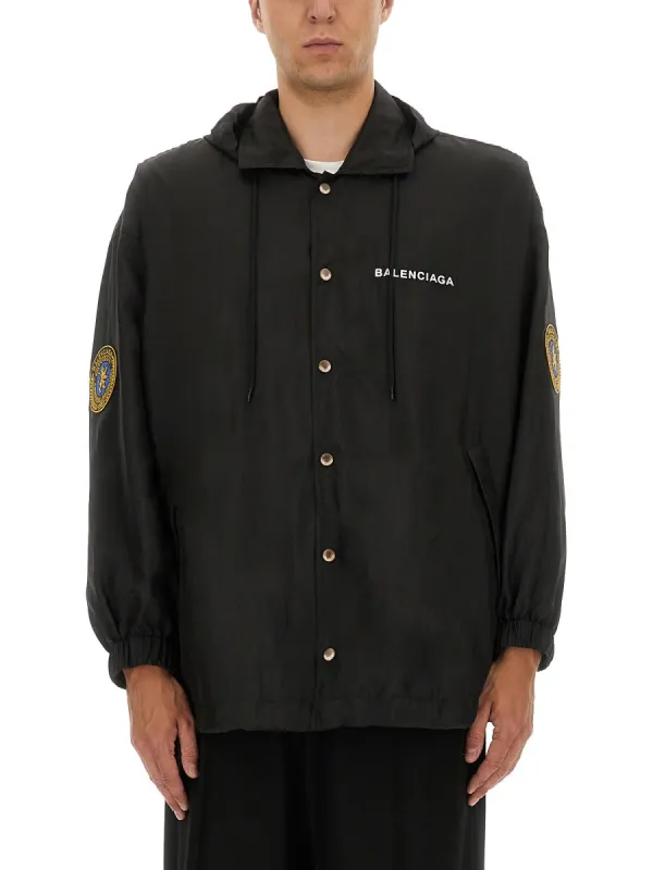 Oversized Windbreaker made by Balenciaga
