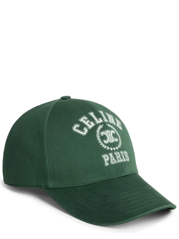 Baseball Hat With Logo made by Celine