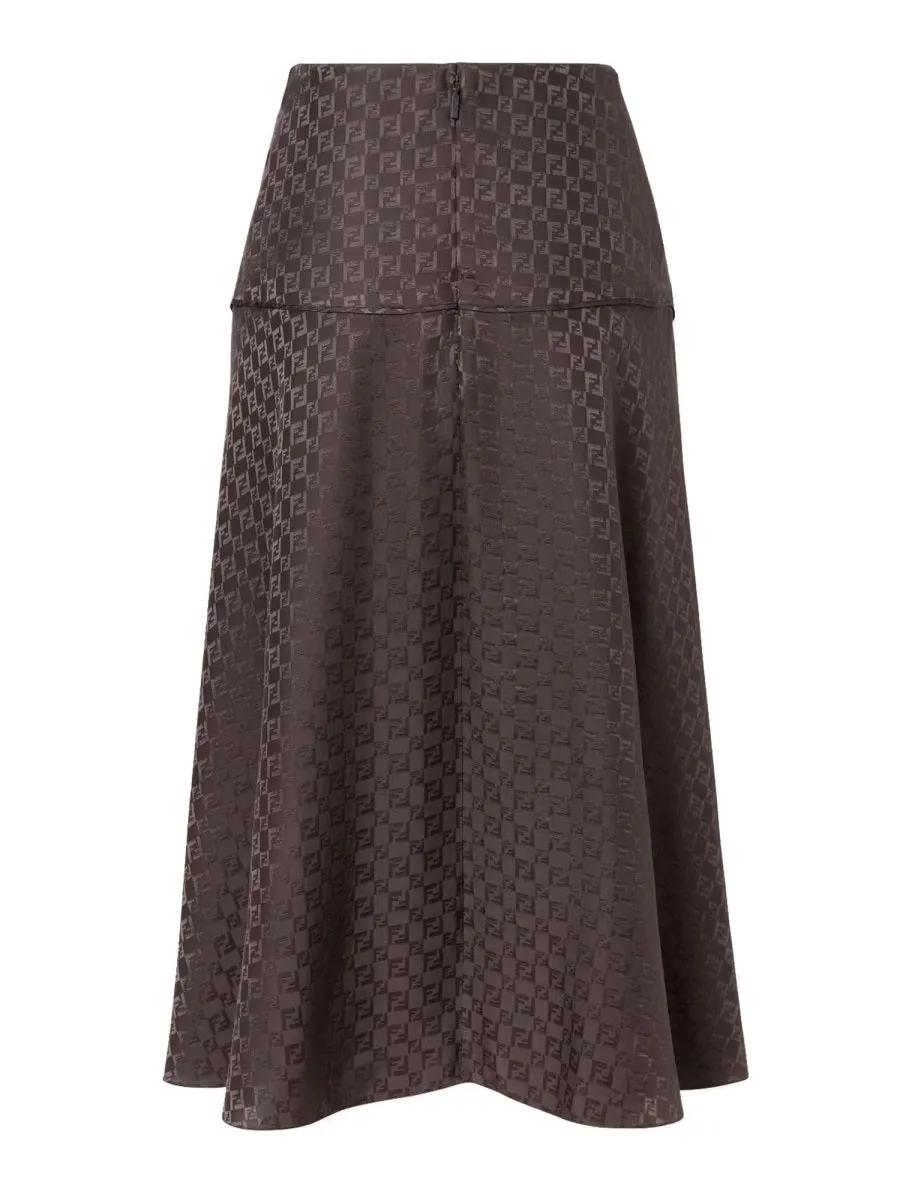 Ff Silk Skirt sold by Wanan Luxury product image thumbnail 2