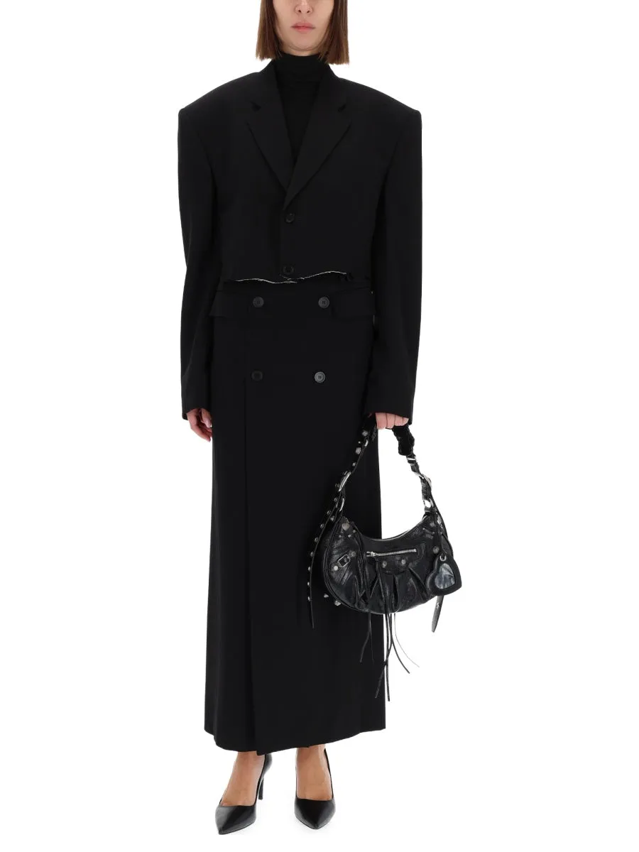 Single Breasted Cut Off Jacket sold by Wanan Luxury product image thumbnail 2