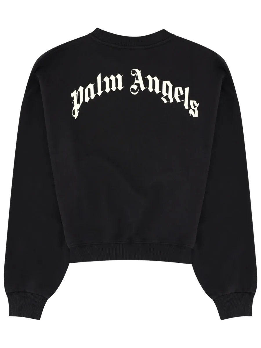 Felpa Crop Con Logo sold by Wanan Luxury product image thumbnail 2