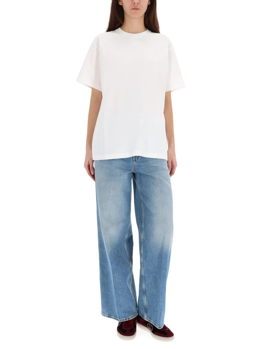 T-Shirt With Logo Embroidery sold by Wanan Luxury product image thumbnail 2