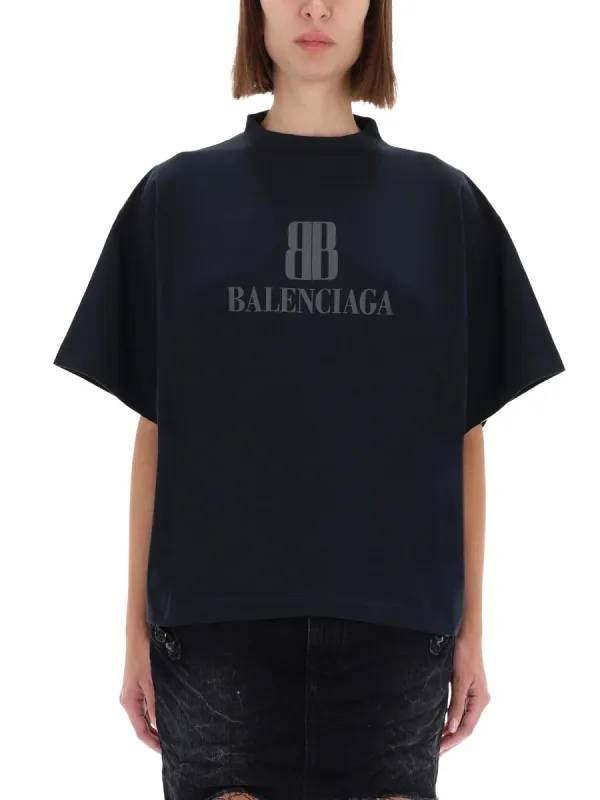T-Shirt With Logo made by Balenciaga