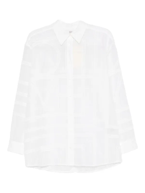 Cotton And Silk Shirt made by Toteme