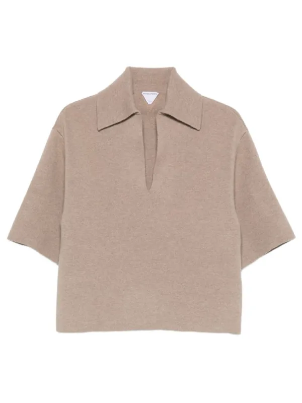 Cashmere Polo Shirt made by Bottega Veneta