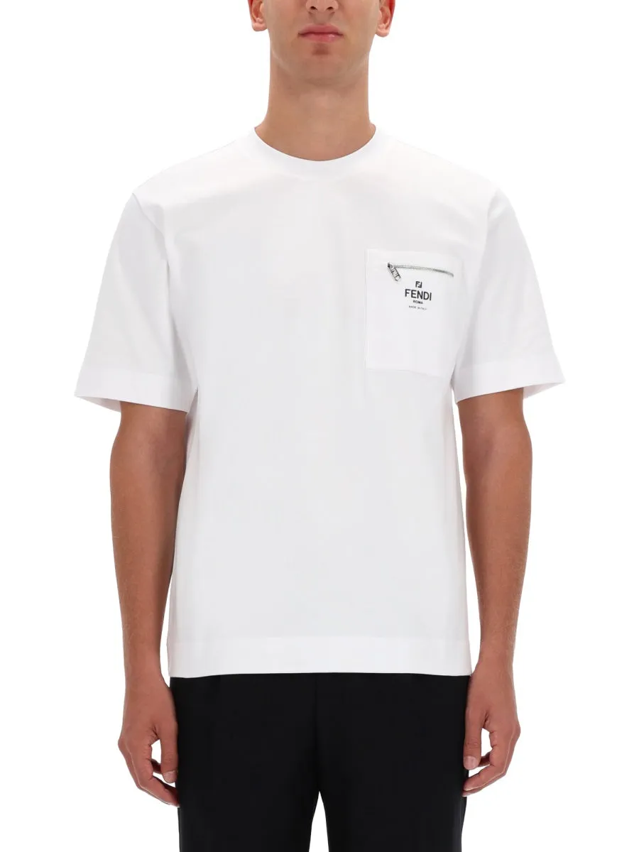 Logo Pocket T-Shirt sold by Wanan Luxury