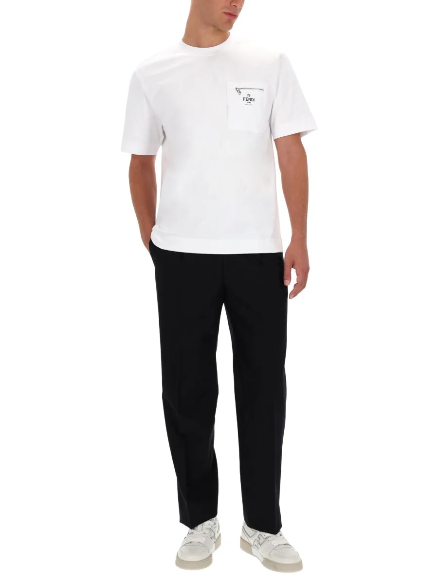 Logo Pocket T-Shirt sold by Wanan Luxury product image thumbnail 2