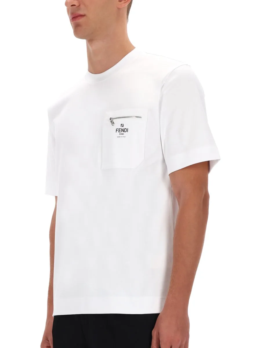 Logo Pocket T-Shirt sold by Wanan Luxury product image thumbnail 3