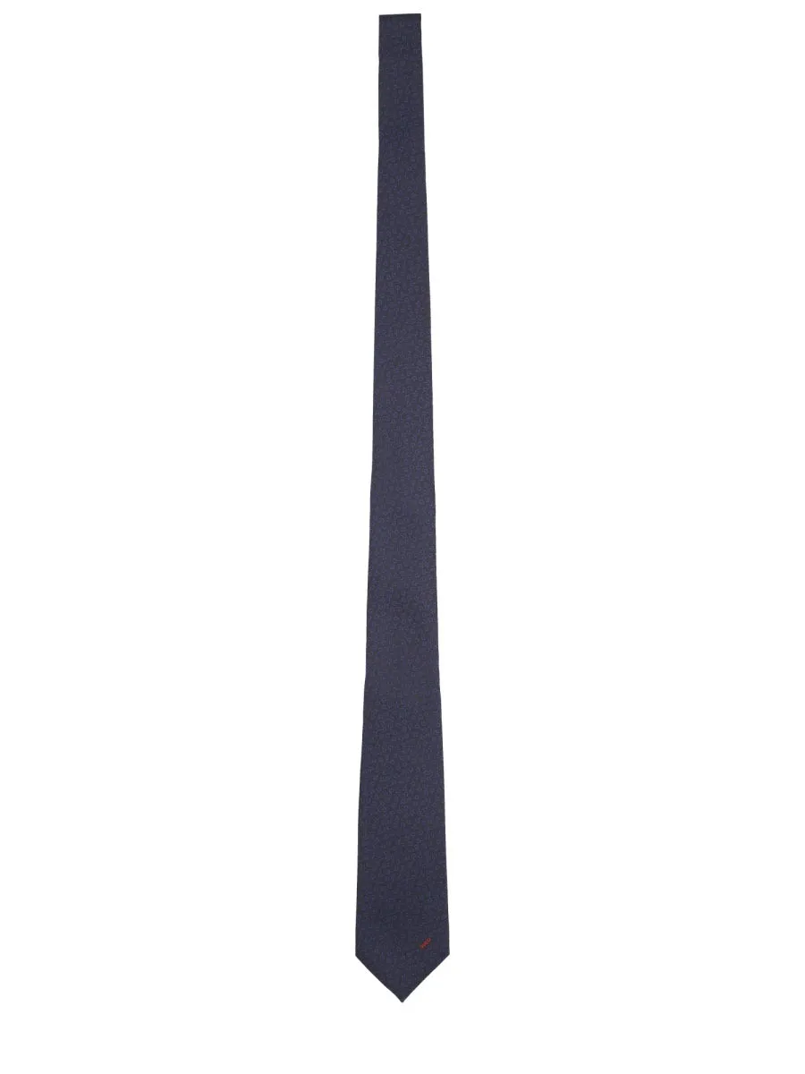 Silk Tie With Clamps sold by Wanan Luxury
