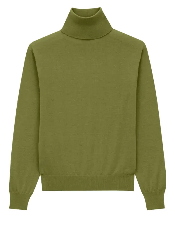 Cashmere, Wool And Silk Turtleneck made by Yves Saint Laurent