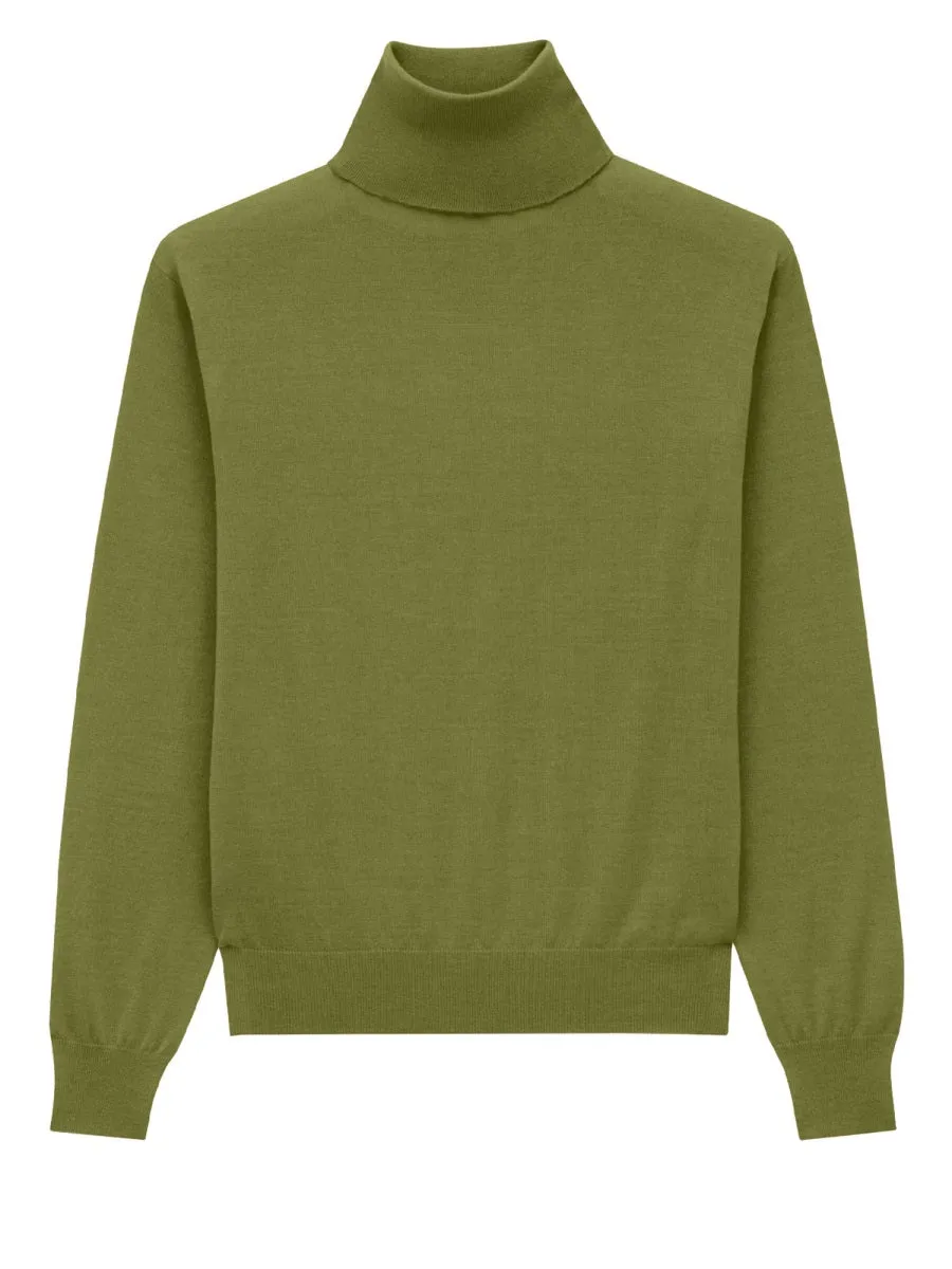 Cashmere, Wool And Silk Turtleneck sold by Wanan Luxury