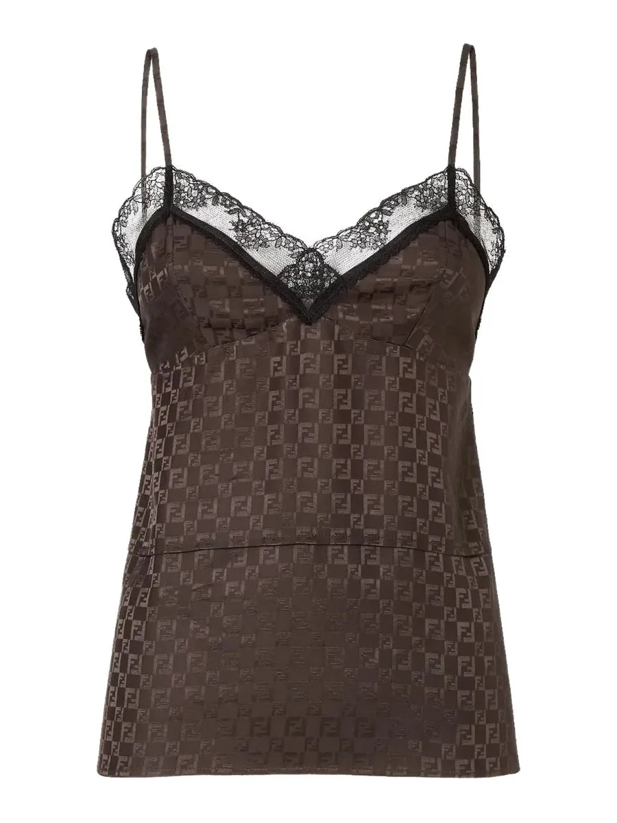 "Jacquard Ff" Top sold by Wanan Luxury