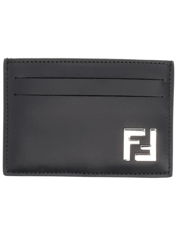 Leather Card Holder made by Fendi