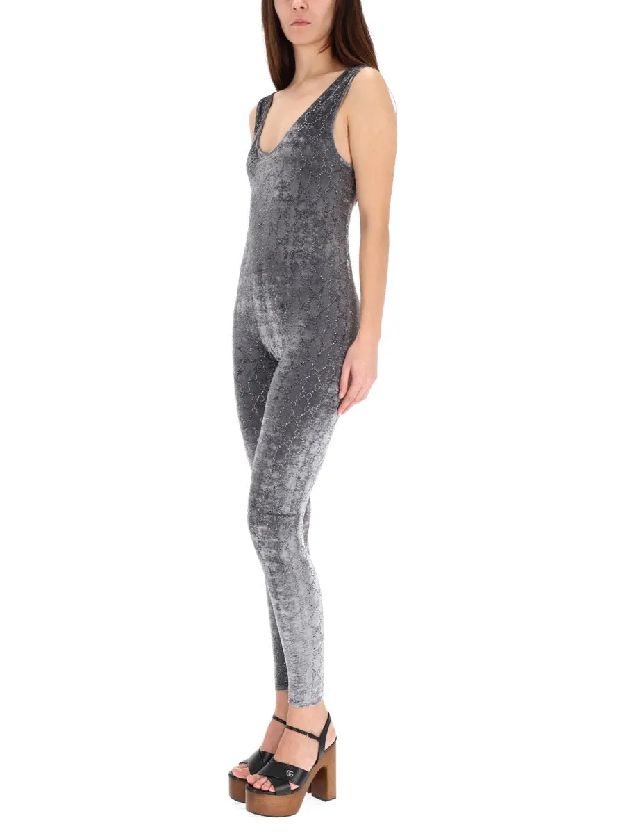 Jumpsuit With "Gg" Embroidery sold by Wanan Luxury product image thumbnail 2