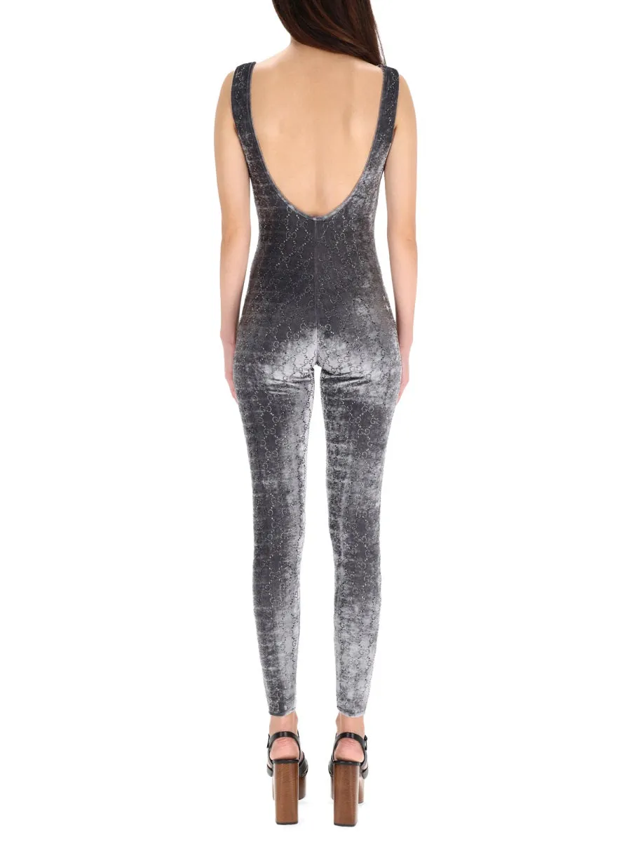 Jumpsuit With "Gg" Embroidery sold by Wanan Luxury product image thumbnail 3