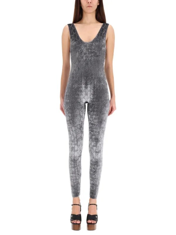 Jumpsuit With "Gg" Embroidery made by Gucci