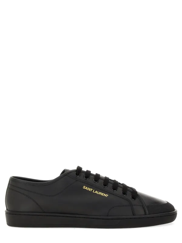Smooth Leather "Gym" Sneaker made by Yves Saint Laurent