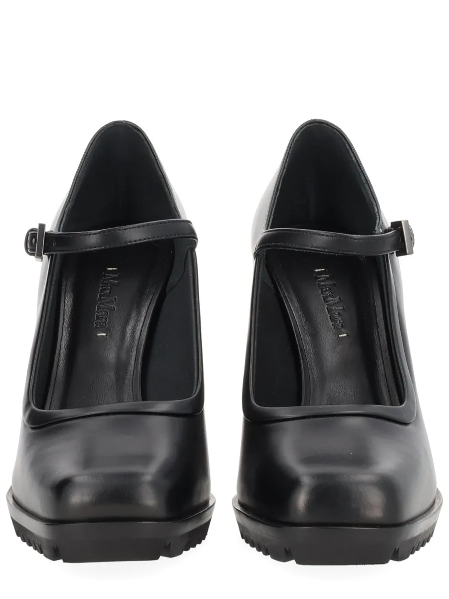 Leather Mary Jane sold by Wanan Luxury product image thumbnail 3
