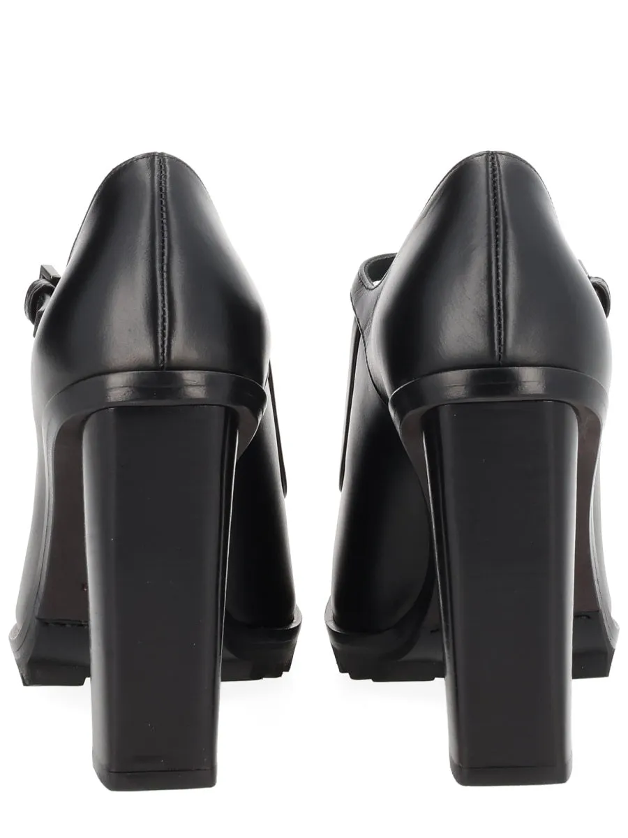 Leather Mary Jane sold by Wanan Luxury product image thumbnail 4